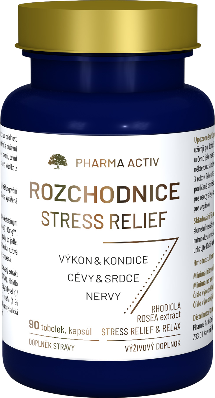 Pharma Activ Rozchodnica Stress Relief 90 tvrdých kapsúl