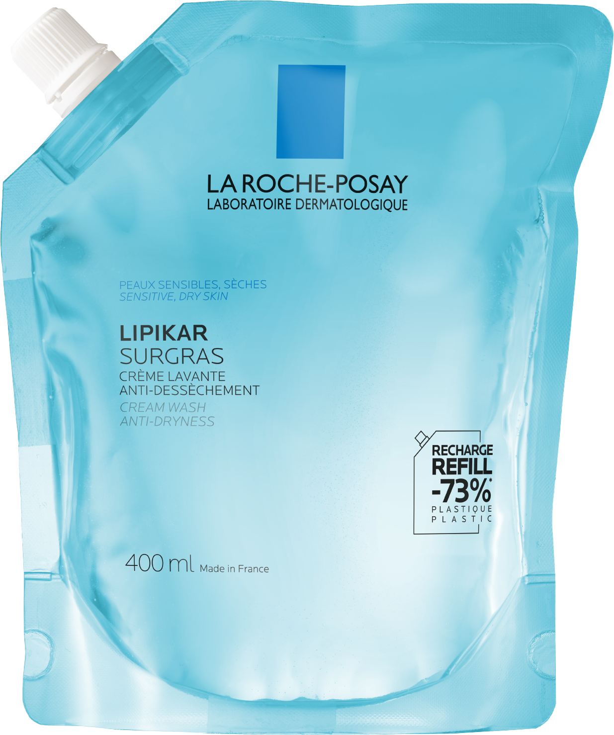 La Roche-Posay LIPIKAR Surgras Zvláčňujúci umývací gél 400 ml