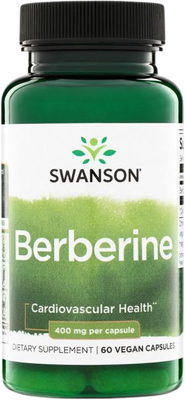 Swanson Berberin 400mg 60 kapsúl