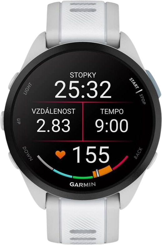 Garmin Forerunner 165 Music Mist grey/Whitestone