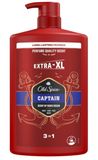 Old Spice Captain Sprchový gél a šampón pre mužov s tónmi santalového dreva a citrusov 1000 ml
