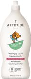 Attitude Prostriedok na umývanie riadu pre deti bez vône 700 ml