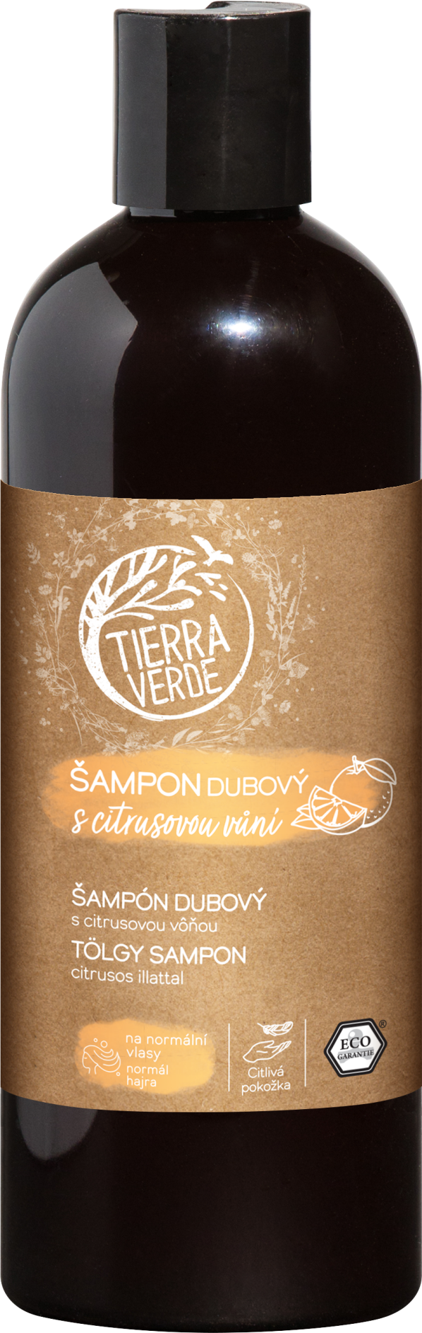 Tierra Verde Šampón dubový s citrusovou vôňou 500 ml
