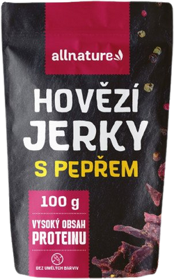 Allnature BEEF Pepper Jerky 100 g