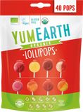 YumEarth BIO Ovocné lízanky mix 8 príchutí 40 ks