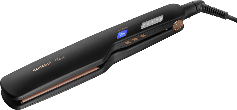 Concept Parná žehlička na vlasy ELITE Steam Boost VZ6010
