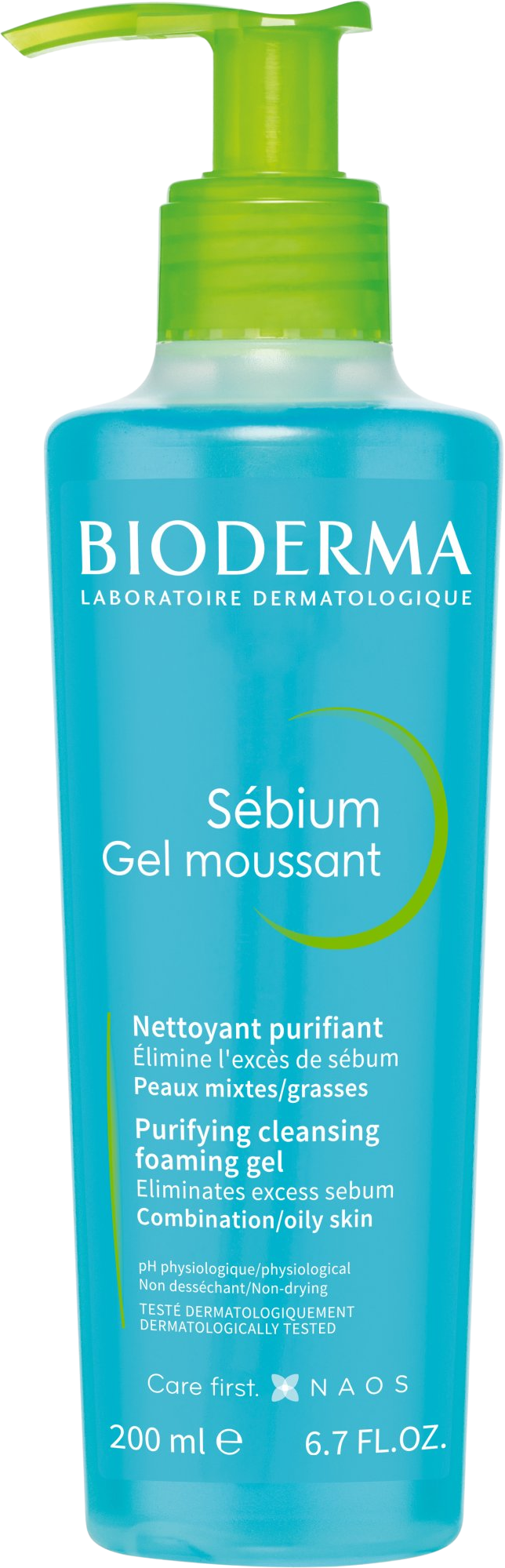 Bioderma Sébium Gel moussant čistiaci gél na zmiešanú a mastnú pokožku 200 ml