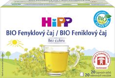 HiPP Čaj BIO feniklový vrecúška 20 x 1.5 g