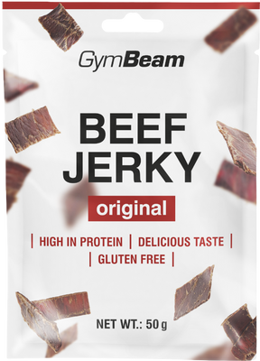 GymBeam Beef Jerky 50 g
