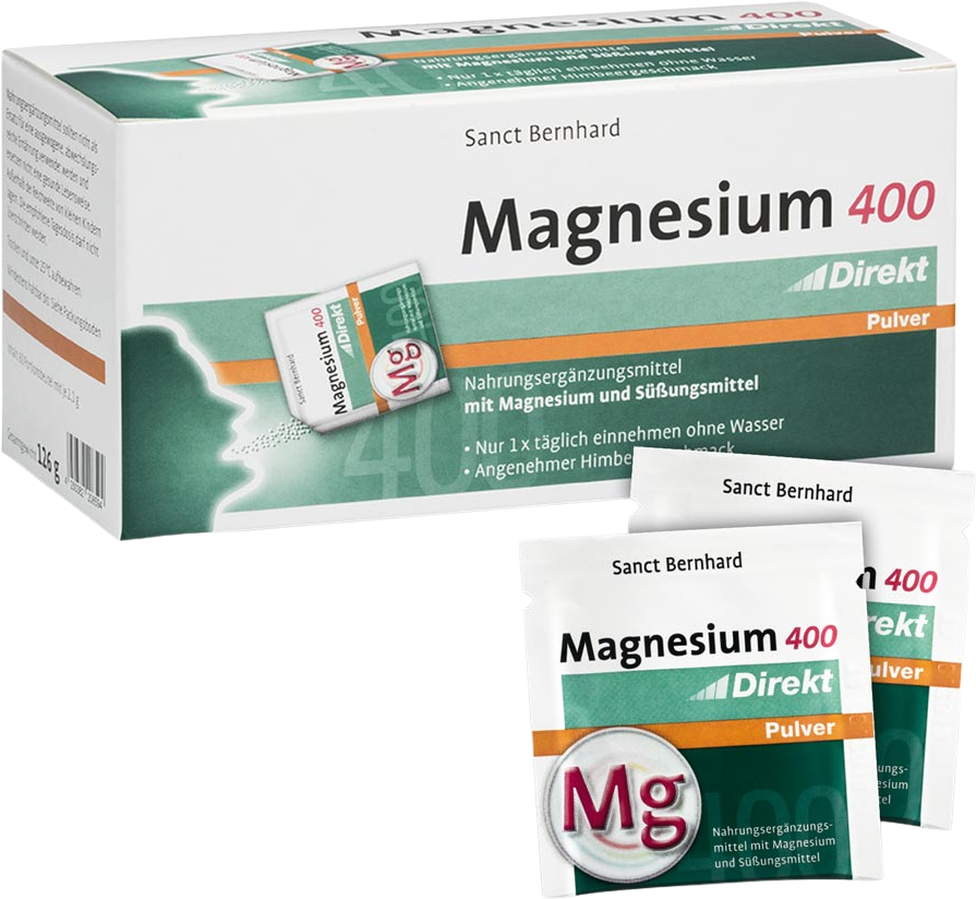 Sanct Bernhard Horčík prášok 400 mg 60 sáčků