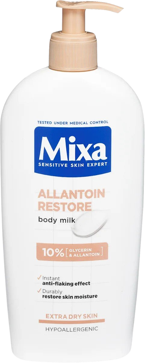 Mixa telové mlieko extra suchá pleť 400 ml