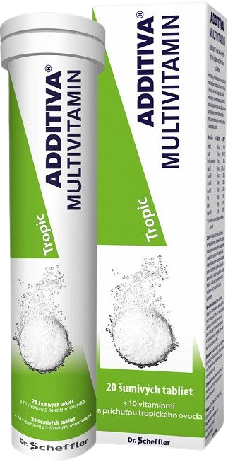 Additiva Multivitamín Tropic 20 šumivých tabliet