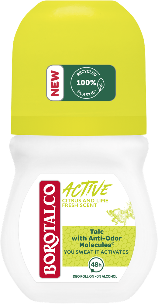 Borotalco Active Citrus and Lime Fresh, Roll-on dezodorant 50 ml