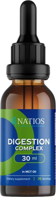 Natios Digestion Complex, Bylinné kvapky v MCT oleji 30 ml