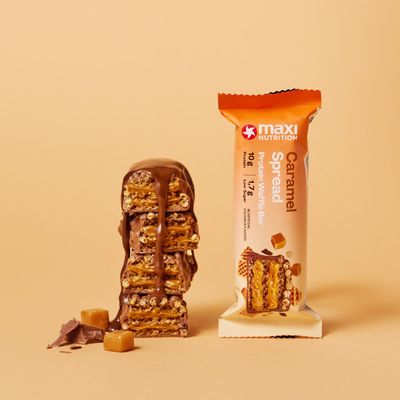 Maxi Nutrition Waffle protein bar Caramel 39 g
