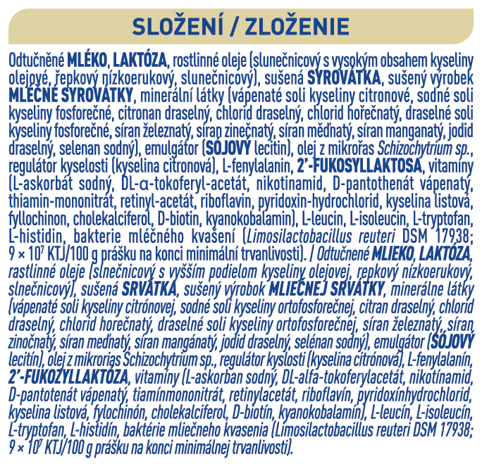 Nestlé Beba Comfort 2 HM-O Následná dojčenská mliečna výživa 800 g