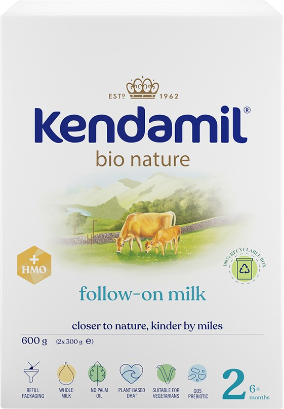 Kendamil BIO Nature 2 HMO+, 600 g