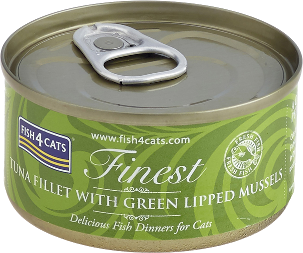 Fish4Cats Konzerva pre mačky Finest tuniak s mušľami 70 g
