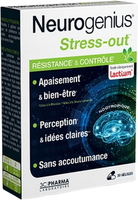 Neurogenius Stress-out 30 kapsúl