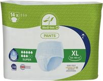Medi-Inn Inkontinenčné nohavičky Super 8 kvapiek, veľkosť XL, 14 ks