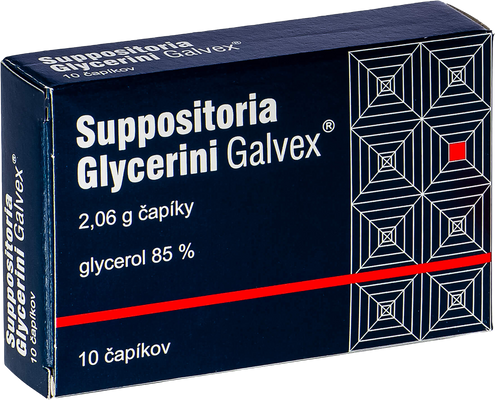 Galvex SUPPOSITORIA GLYCERINI sup 10 ks