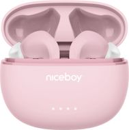 Niceboy HIVE Pins ANC 3 Sakura Pink slúchadlá