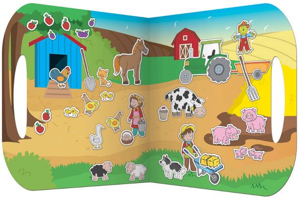 Fiesta Crafts Zábavné prelepky - Farma 31 ks