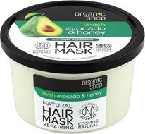 Organic Shop Maska na vlasy Avokádo & Med 250 ml