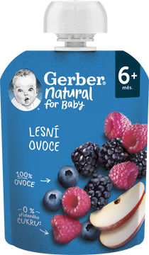 Gerber Natural kapsička lesné ovocie 90 g