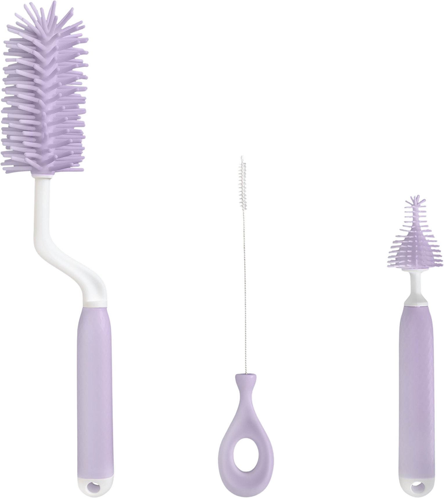 TrueLife Trojdielna súprava na čistenie dojčenských fliaš 3 ks