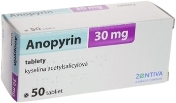 Anopyrin 30 mg 50 tabliet