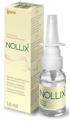 Nollix sprej na suchú sliznicu nosa 10 ml