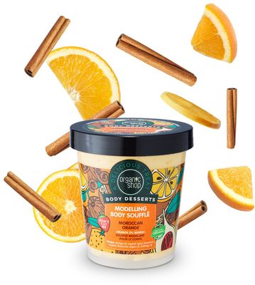 Organic Shop Marocký pomaranč Modelujúce soufflé 450 ml