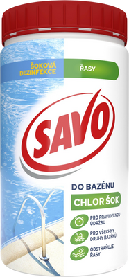 Savo do bazéna Chlor šok 850 g