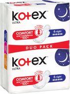 Kotex® ® UT Night Vložky 12 ks