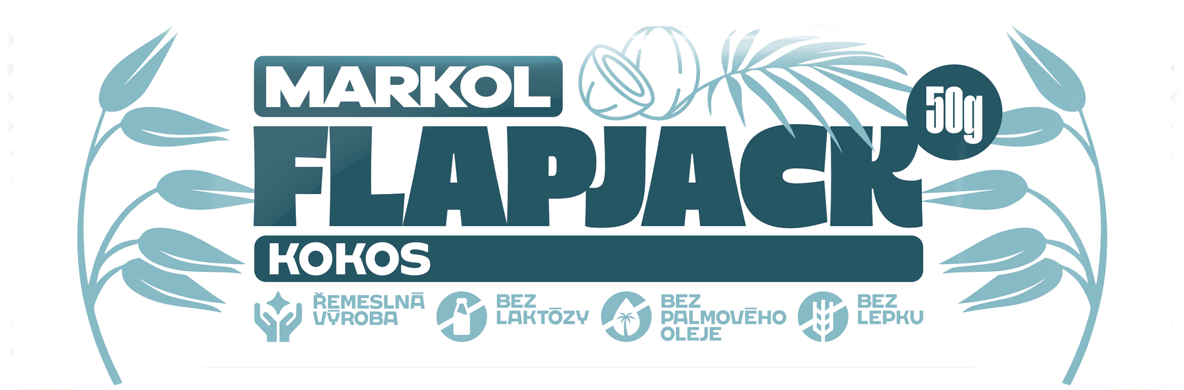 Markol Flapjack kokos 50 g