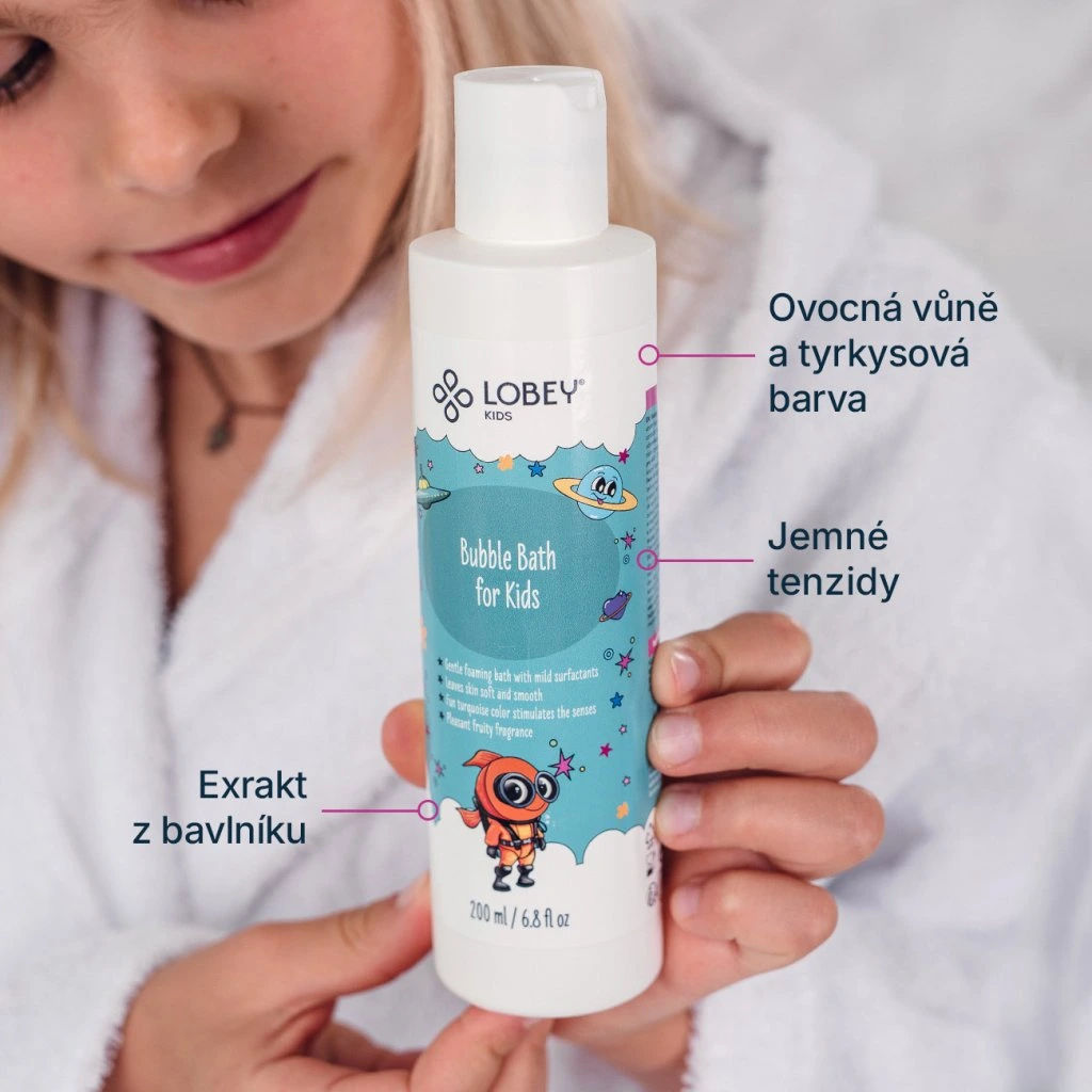 Lobey Pena do kúpeľa pre deti 200 ml