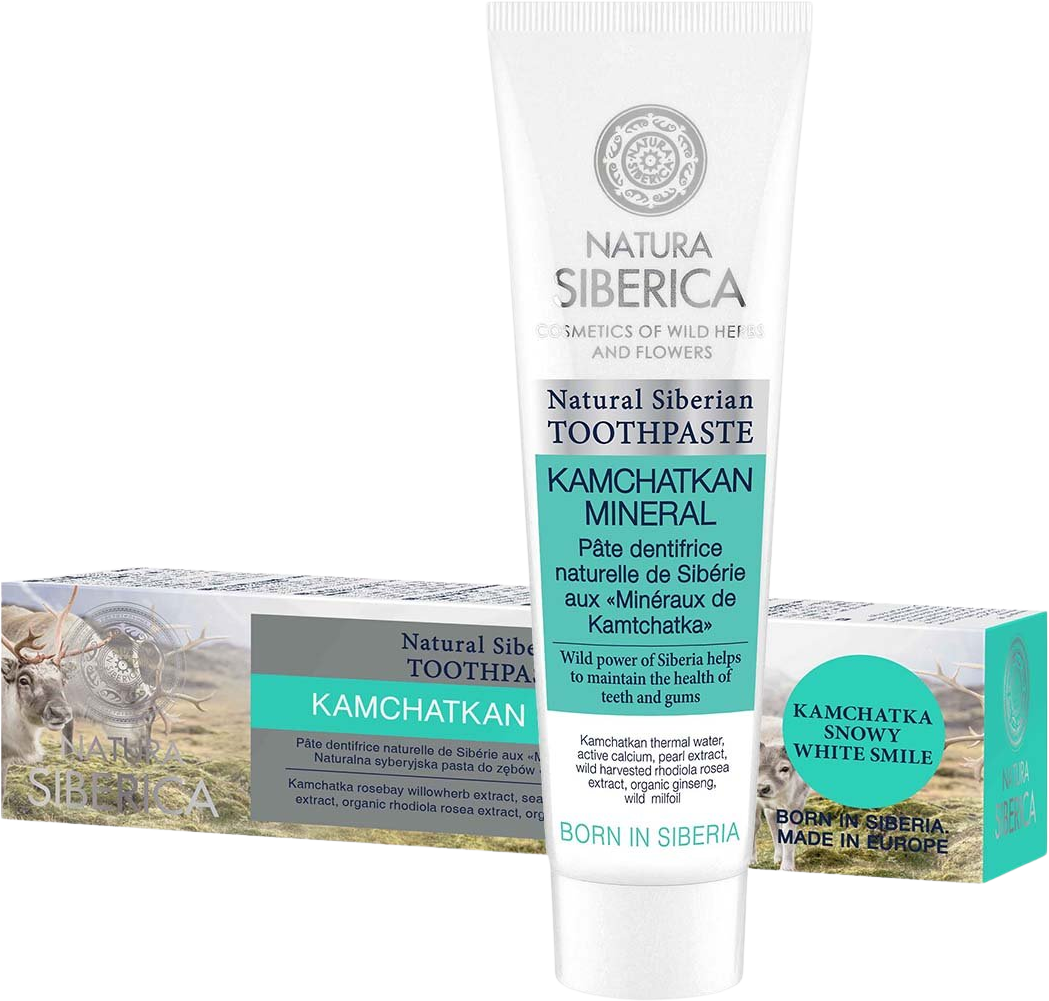 Natura Siberica Prírodná sibírska zubná pasta - Kamčatský minerál 100 g