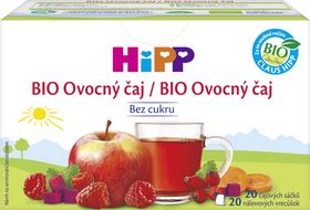 HiPP BIO Ovocný čaj, 20 x 2 g