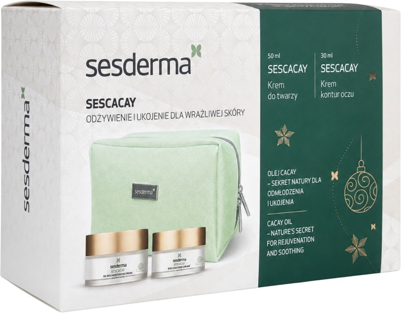 Sesderma Sescacay Darčekový set Omladzujúci pleťový krém + Omladzujúci očný krém 1 x 2 ks