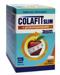 Colafit SLIM s glukomananom 120 mäkkých kapsúl
