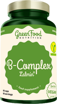 GreenFood Nutrition B-KOMPLEX Lalmin® 60 kapsúl
