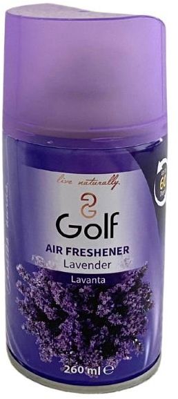 Golf Náhradná náplň do automatického strojčeka - osviežovač Levanduľa 260 ml