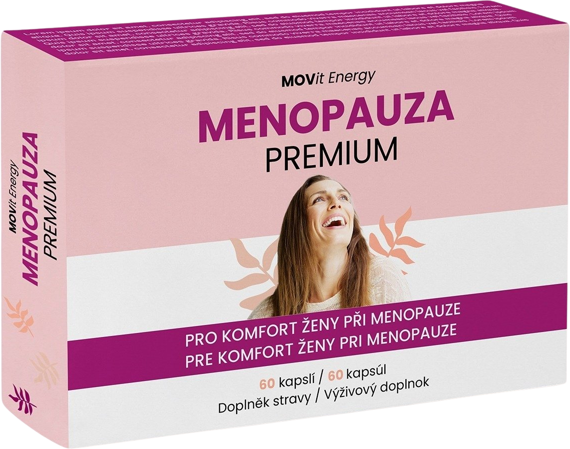 MOVit Energy Menopauza Premium 60 kapsúl