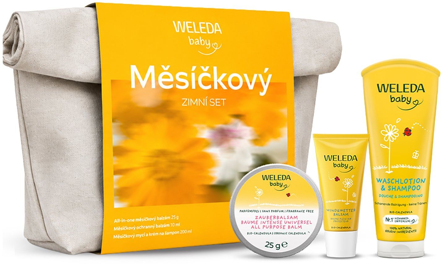 Weleda Nechtíkový ZIMNÝ SET 30 ml
