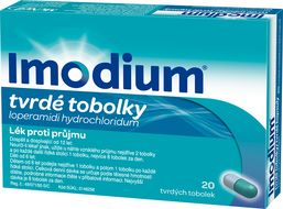 Imodium 2 mg tvrdé kapsuly, 20 ks