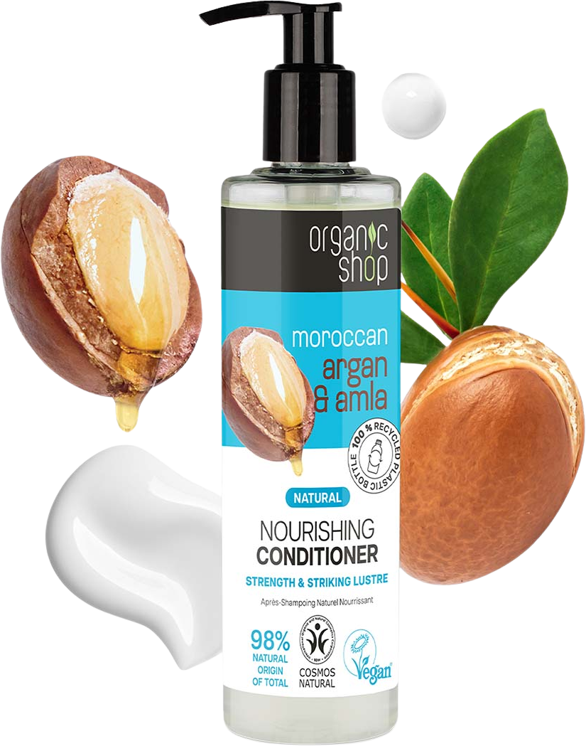 Organic Shop Výživný kondicionér Argan & Amla 280 ml
