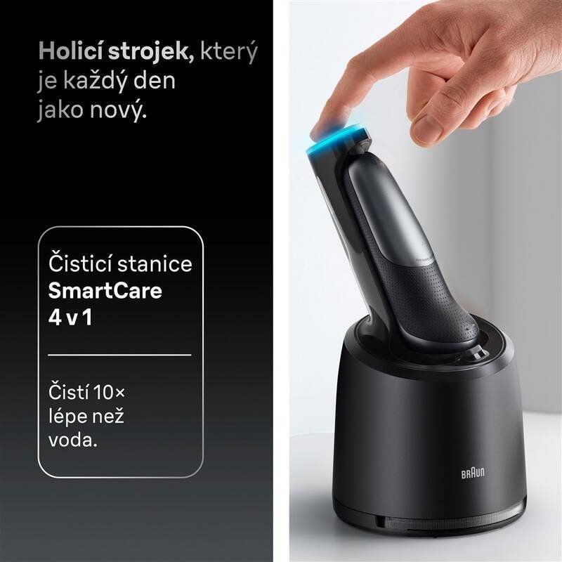 Braun Series 7 72-C7200cc, Holiaci strojček - zlatý