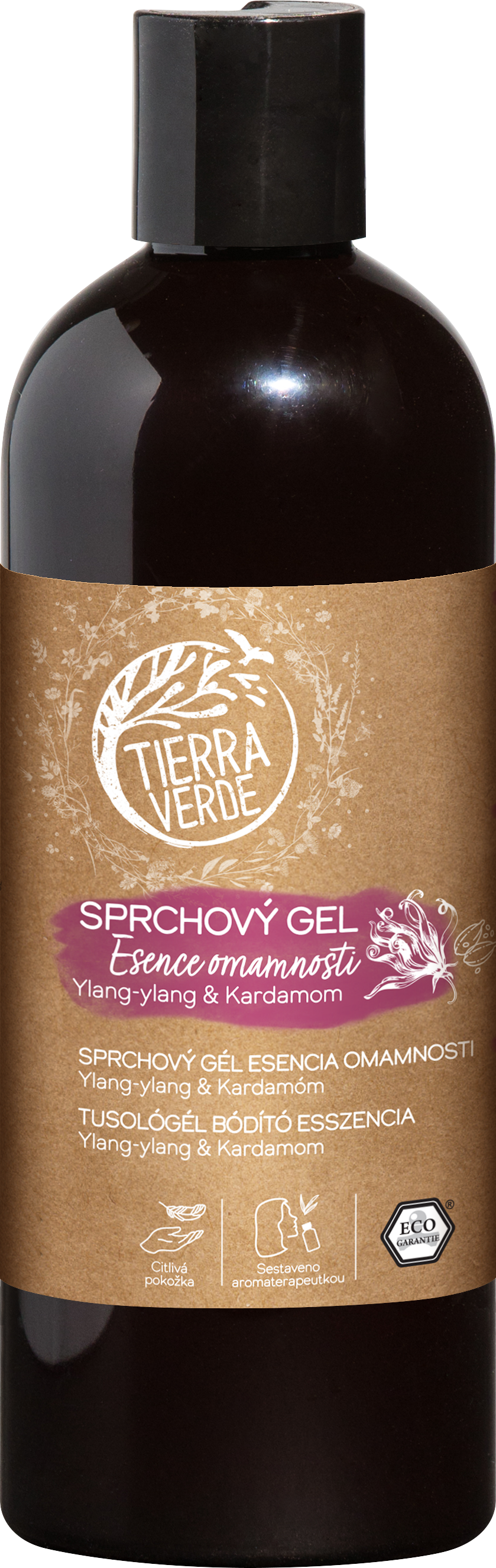 Tierra Verde Sprchovací gél - Esencia omamných vôní (fľaša) 500 ml