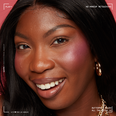 NYX Professional Makeup Buttermelt Blush 12 All The Butta púdrová lícenka